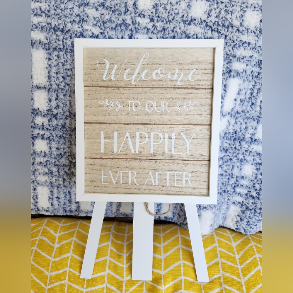Wedding Sign Easle